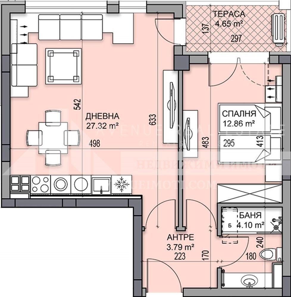 Продава 2-СТАЕН, гр. Пловдив, Гагарин, снимка 2 - Апартаменти - 56308719