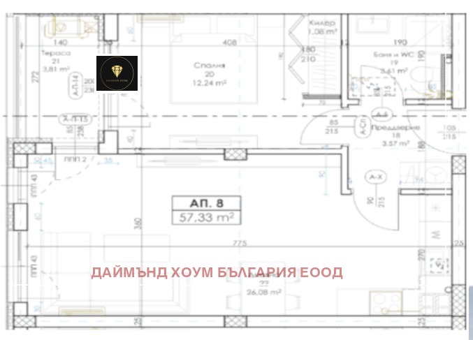 Продава  2-стаен град Пловдив , Беломорски , 65 кв.м | 58018186 - изображение [2]