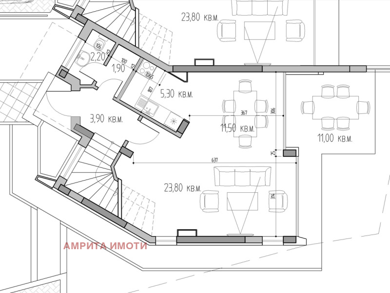 Продава  Къща град София , с. Бистрица , 191 кв.м | 14702517 - изображение [15]