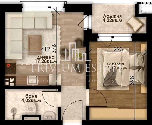 Продава 2-СТАЕН, гр. Пловдив, Остромила, снимка 2 - Апартаменти - 56008301