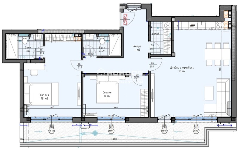 Na sprzedaż  2 sypialnie Plowdiw , Karszijaka , 135 mkw | 87090079 - obraz [3]