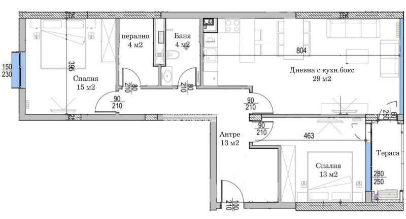 Продава 3-СТАЕН, гр. Пловдив, Младежки Хълм, снимка 16 - Aпартаменти - 49403984