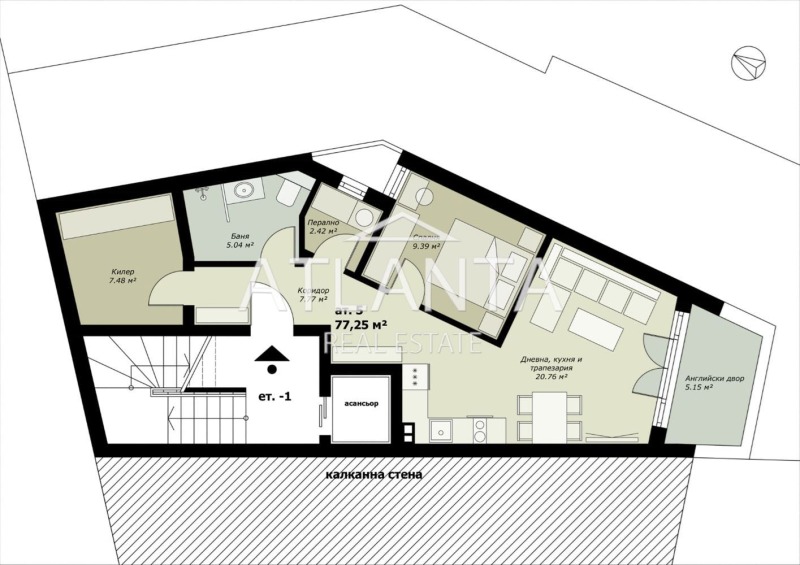 Satılık  1 yatak odası Varna , Gracka mahala , 78 metrekare | 71062756 - görüntü [3]