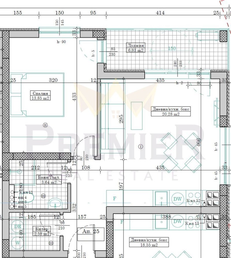 Till salu  1 sovrum Varna , Pobeda , 67 kvm | 42380453 - bild [2]