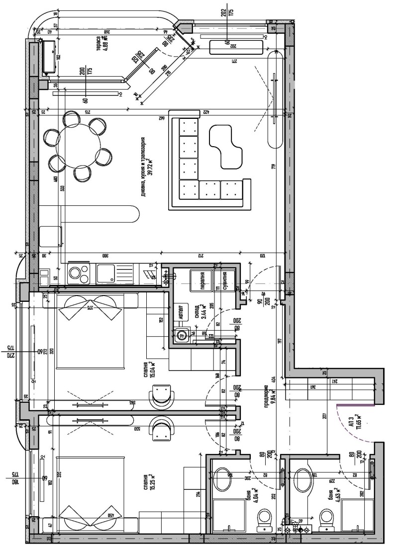 Продава  3-стаен град София , Малинова долина , 132 кв.м | 51881830 - изображение [6]