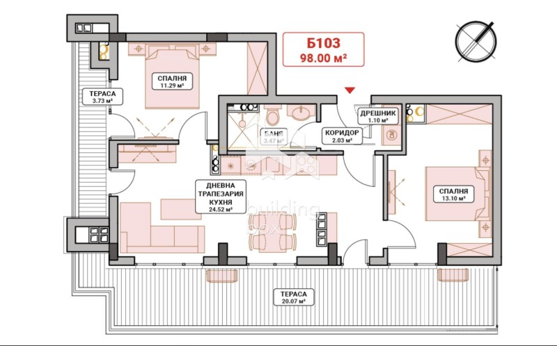 Продава  3-стаен град София , Младост 4 , 118 кв.м | 16560074 - изображение [2]