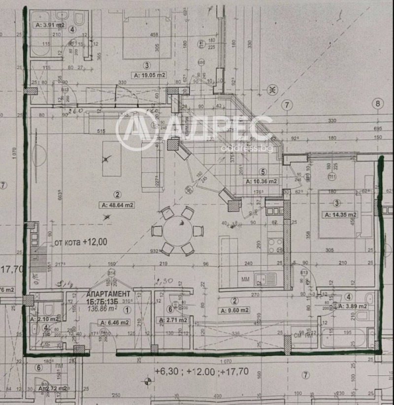 Продава 3-СТАЕН, гр. София, Гоце Делчев, снимка 3 - Апартаменти - 52505184