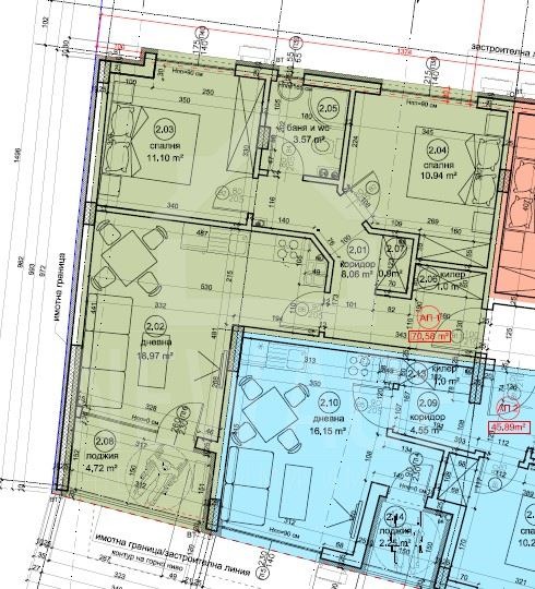 Продава 3-СТАЕН, гр. Варна, Колхозен пазар, снимка 2 - Апартаменти - 52561265