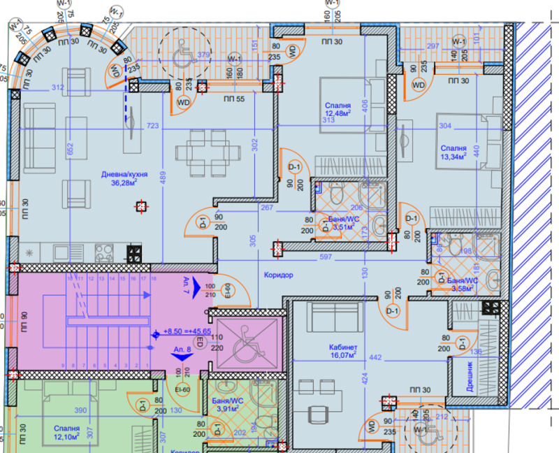 Продава 4-СТАЕН, гр. Варна, Център, снимка 3 - Aпартаменти - 48661644