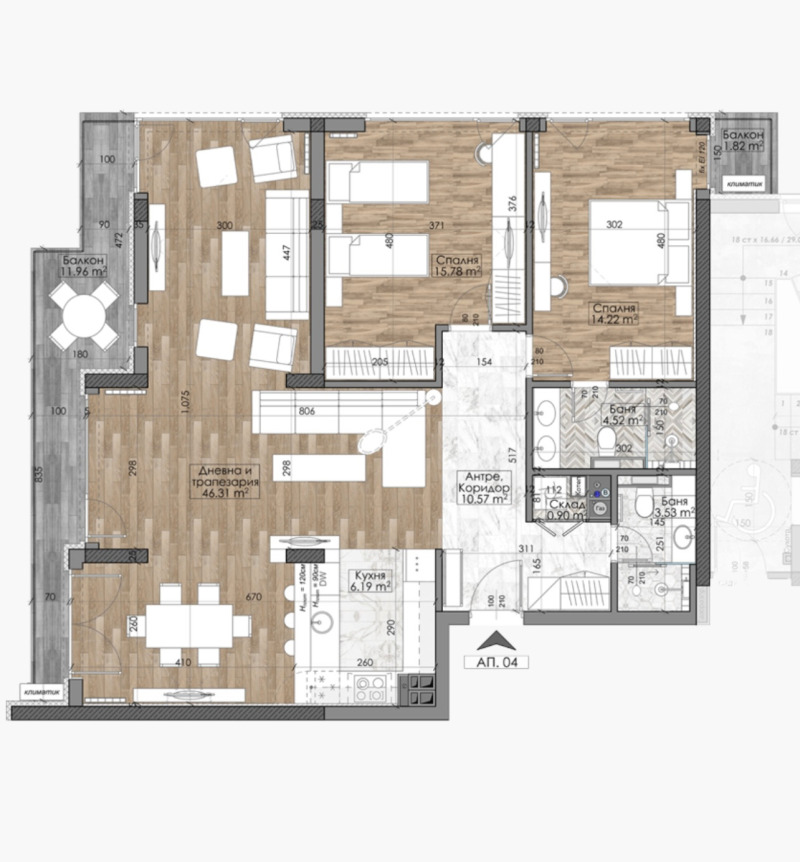 À venda  3 quartos Sofia , Manastirski livadi , 146 m² | 30515047
