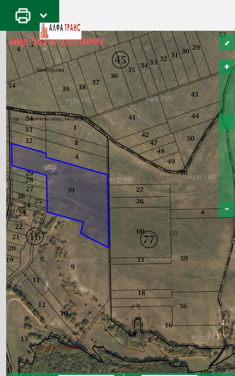 Продава ЗЕМЕДЕЛСКА ЗЕМЯ, с. Слънчево, област Варна, снимка 3 - Земеделска земя - 52257615