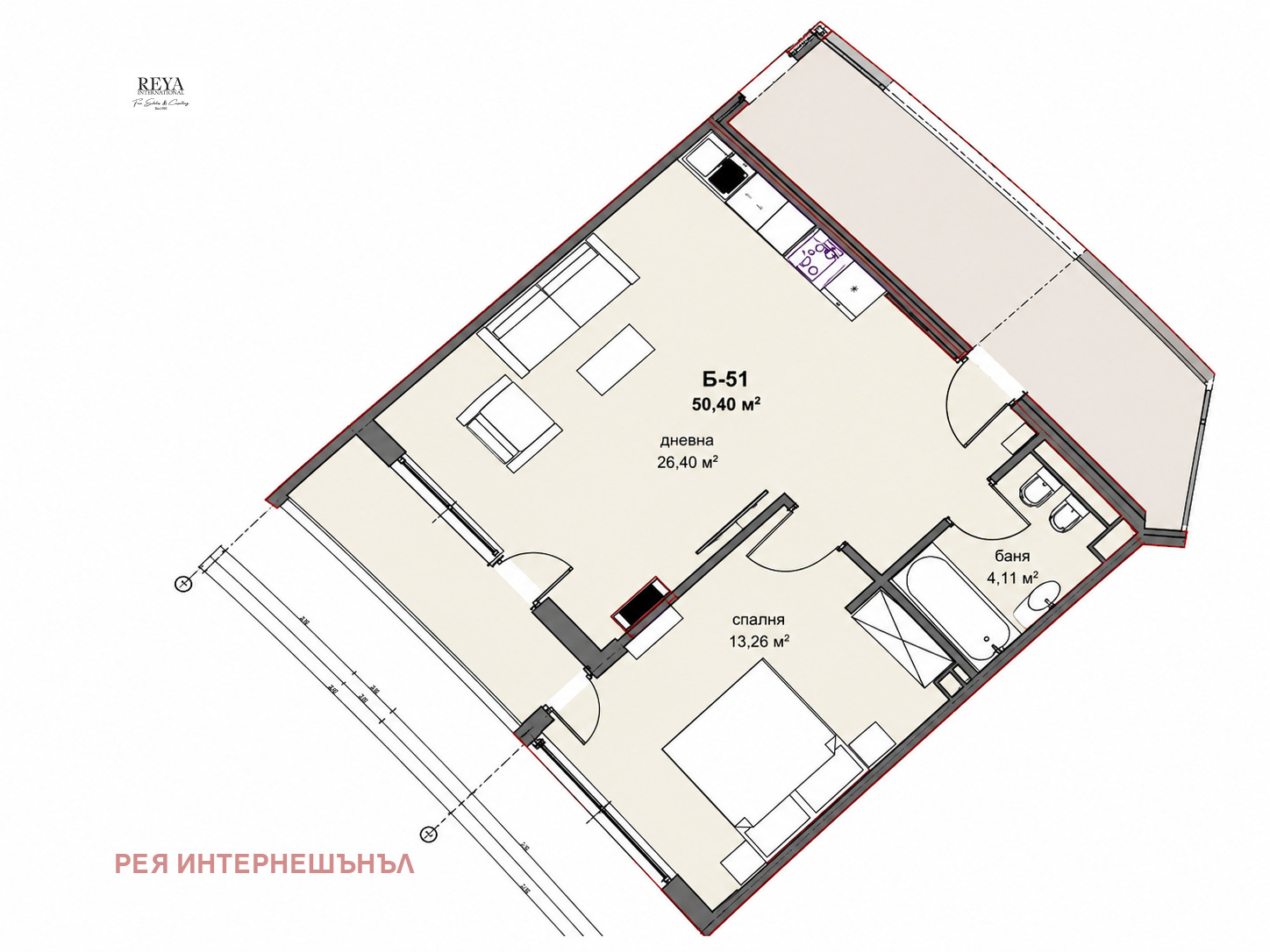 Продава 2-СТАЕН, гр. София, Бояна, снимка 2 - Апартаменти - 55134124