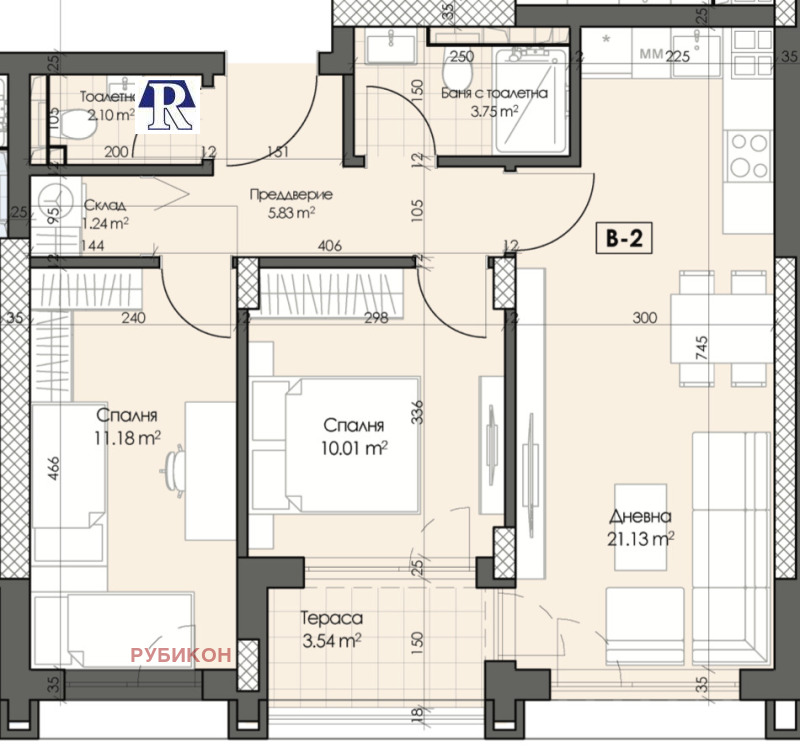 Продава 3-СТАЕН, гр. Пловдив, Кършияка, снимка 2 - Aпартаменти - 49421059