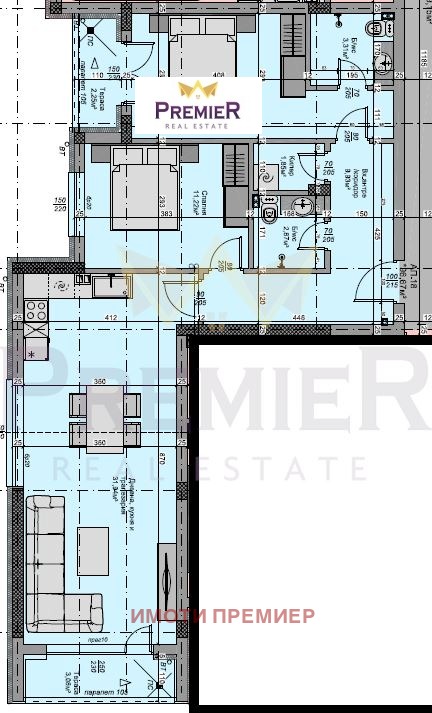 Продава 3-СТАЕН, гр. Варна, к.к. Чайка, снимка 4 - Апартаменти - 52813143