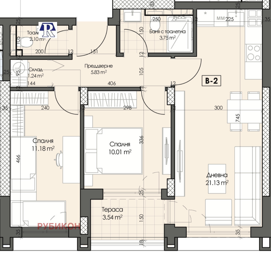 Продава 3-СТАЕН, гр. Пловдив, Кършияка, снимка 2 - Апартаменти - 49421059