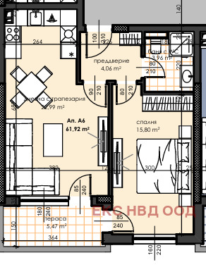 Na prodej  1 ložnice oblast Plovdiv , Asenovgrad , 70 m2 | 43383355 - obraz [2]
