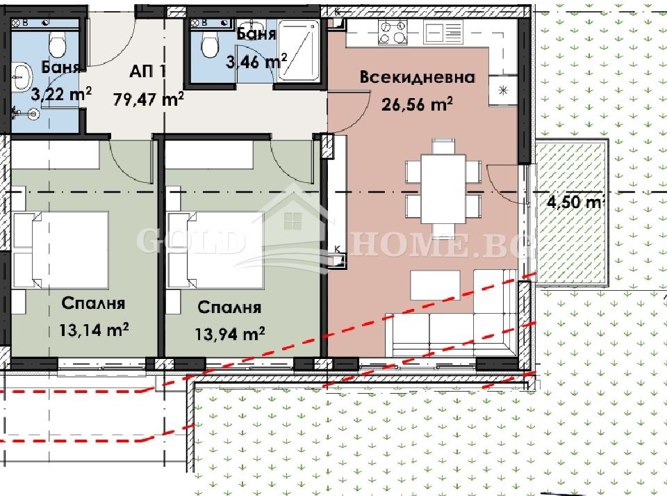 Продава 3-СТАЕН, гр. Пловдив, Кършияка, снимка 11 - Апартаменти - 55219783