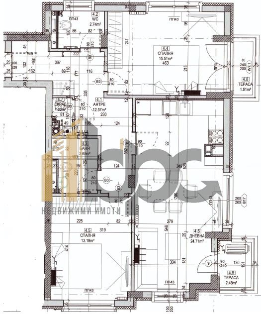 Продава 3-СТАЕН, гр. София, Кръстова вада, снимка 16 - Апартаменти - 53974080