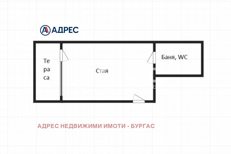 Na sprzedaż  Studio region Burgas , k.k. Slanczew brjag , 39 mkw | 37579268 - obraz [4]