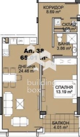 Продава 2-СТАЕН, гр. София, Карпузица, снимка 17 - Апартаменти - 55297295