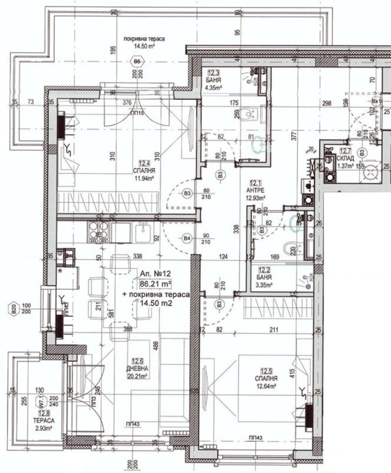 Продава  3-стаен град София , Кръстова вада , 117 кв.м | 76372871 - изображение [2]