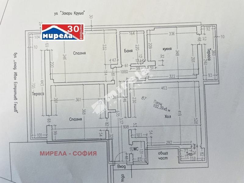 Продава 3-СТАЕН, гр. София, Хиподрума, снимка 1 - Aпартаменти - 49577277