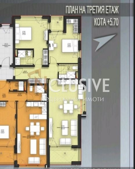 Myytävänä  2 makuuhuonetta Sofia , Lozen , 123 neliömetriä | 59922120 - kuva [7]