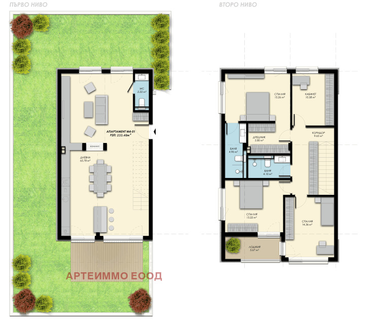 Продава КЪЩА, гр. София, в.з.Малинова долина - Герена