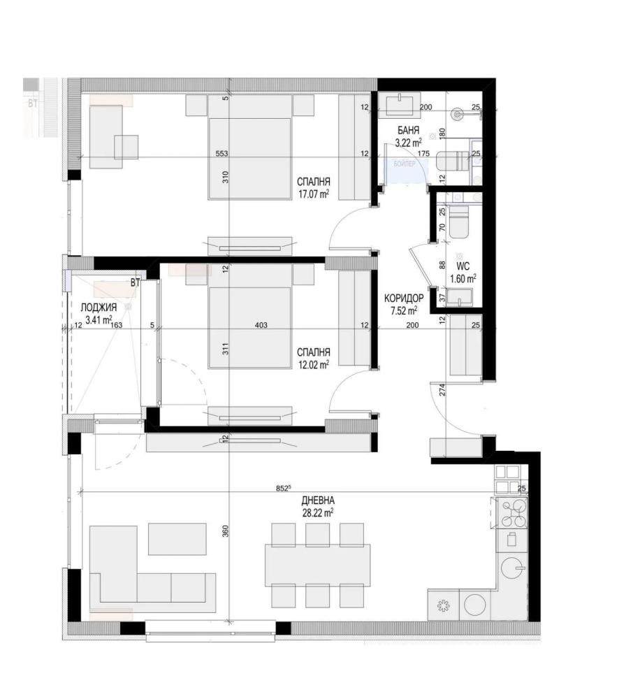 Продава 3-СТАЕН, гр. Варна, Левски 1, снимка 5 - Апартаменти - 55796486