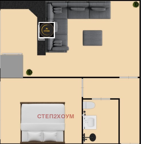 Te koop  1 slaapkamer Sofia , Ljulin 6 , 44 m² | 77395490