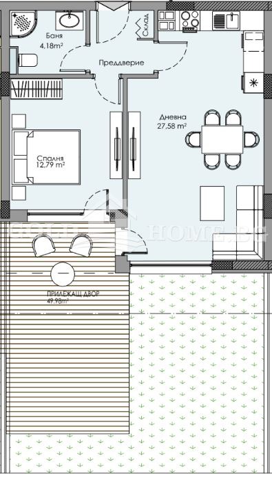Продава 2-СТАЕН, гр. Пловдив, Христо Смирненски, снимка 4 - Апартаменти - 53160096