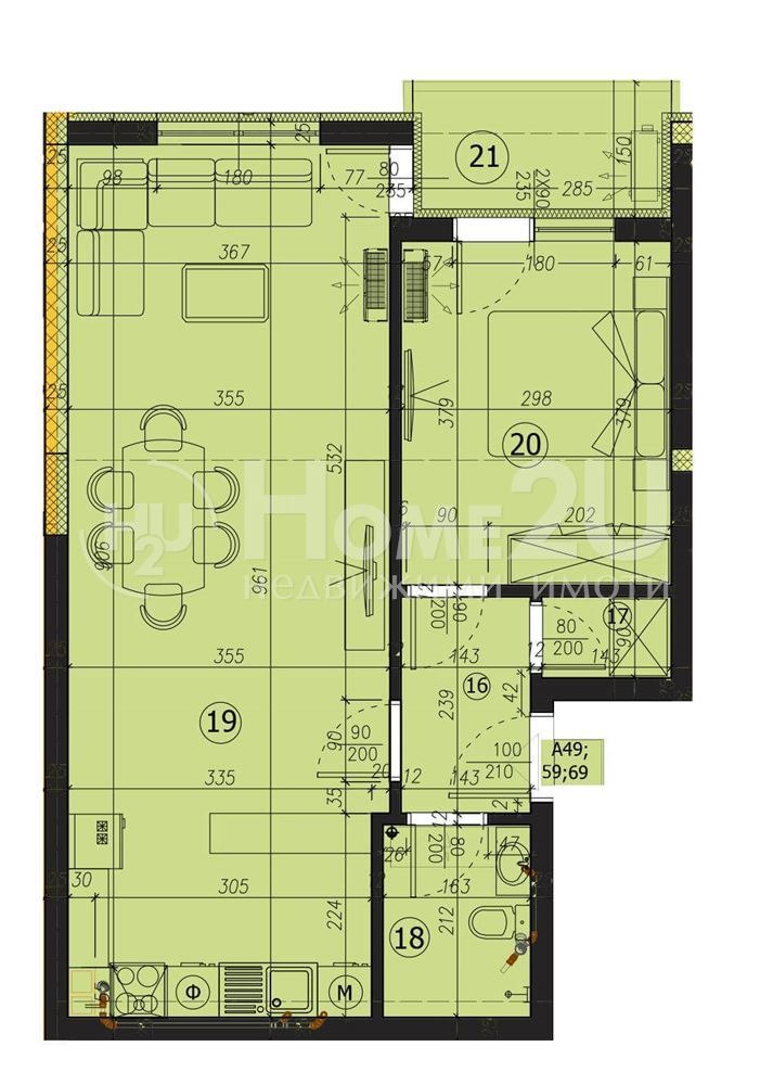 Продава 2-СТАЕН, гр. Варна, Владислав Варненчик 1, снимка 3 - Aпартаменти - 49343647