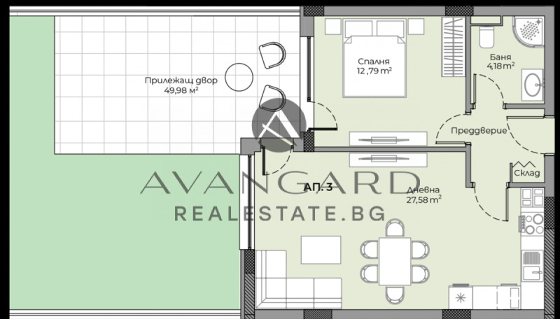 Продава 2-СТАЕН, гр. Пловдив, Христо Смирненски, снимка 3 - Aпартаменти - 49554850