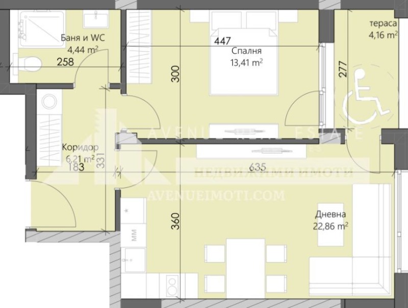Myytävänä  1 makuuhuone Plovdiv , Karšijaka , 72 neliömetriä | 64779759 - kuva [2]