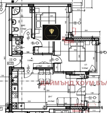 In vendita  2 camere da letto Plovdiv , Hristo Smirnenski , 96 mq | 33454781 - Immagine [3]