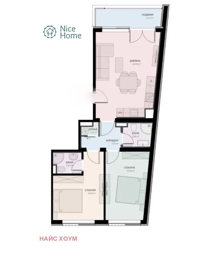 Zu verkaufen  2 Schlafzimmer Sofia , Podujane , 103 qm | 83117746 - Bild [4]