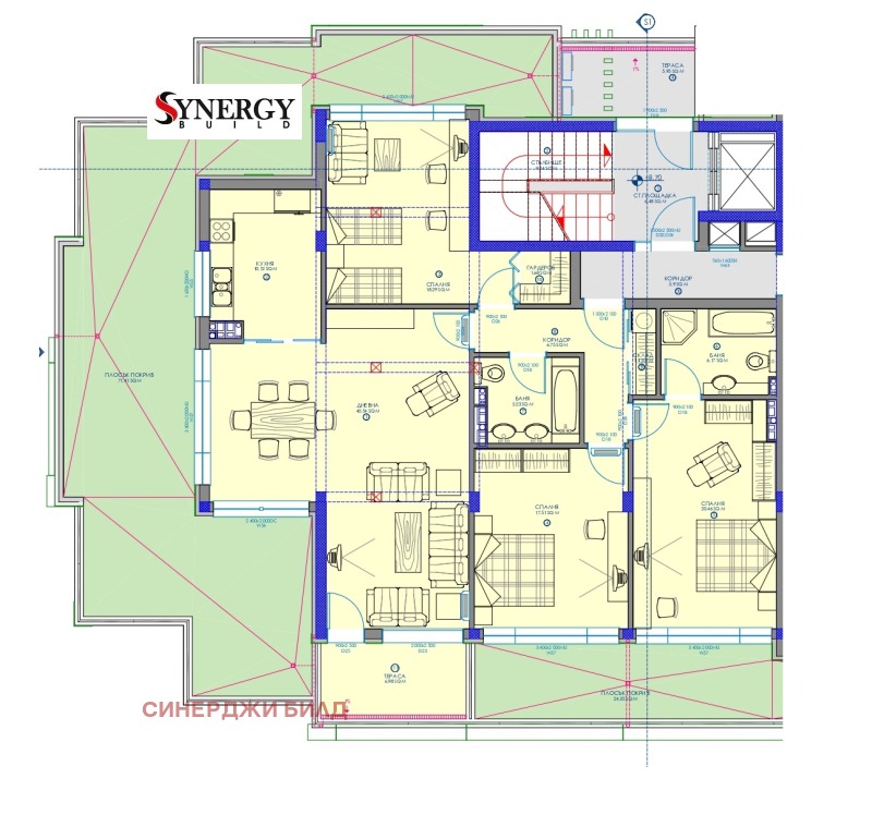 Продава 4-СТАЕН, гр. София, Манастирски ливади, снимка 2 - Апартаменти - 52456625