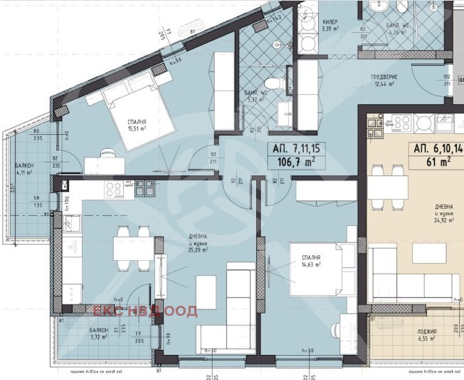 Продава 3-СТАЕН, гр. Пловдив, Христо Смирненски, снимка 1 - Aпартаменти - 49381637