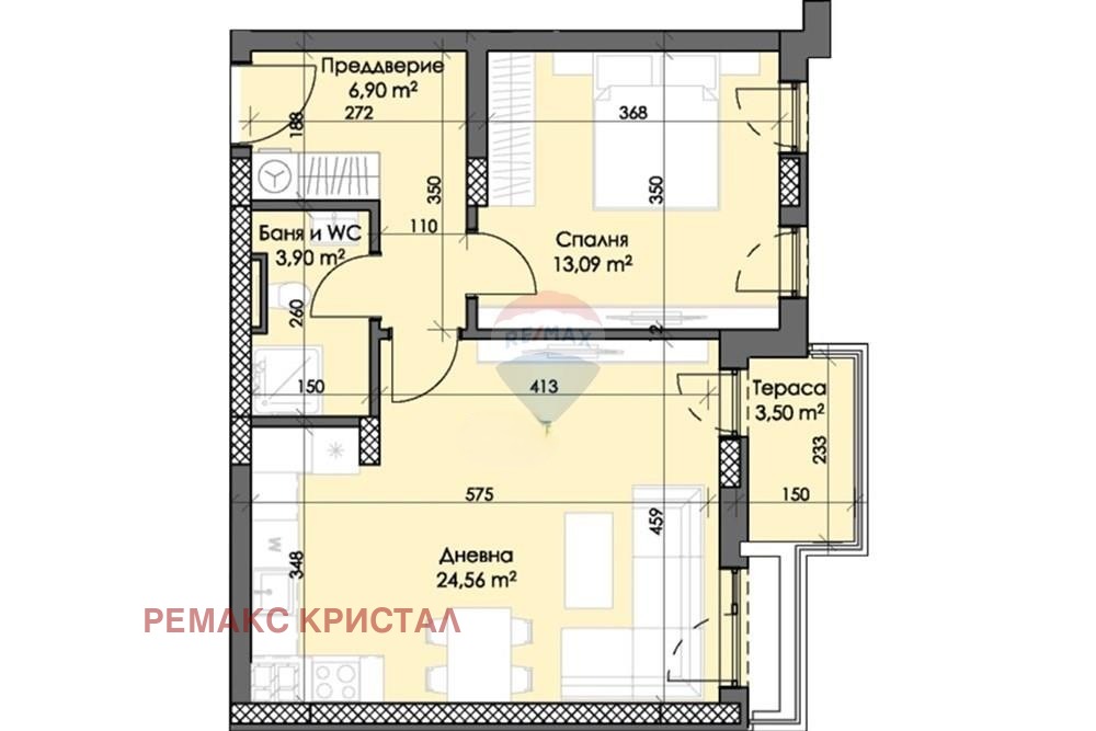 Продава 2-СТАЕН, гр. Пловдив, Тракия, снимка 2 - Апартаменти - 54030884