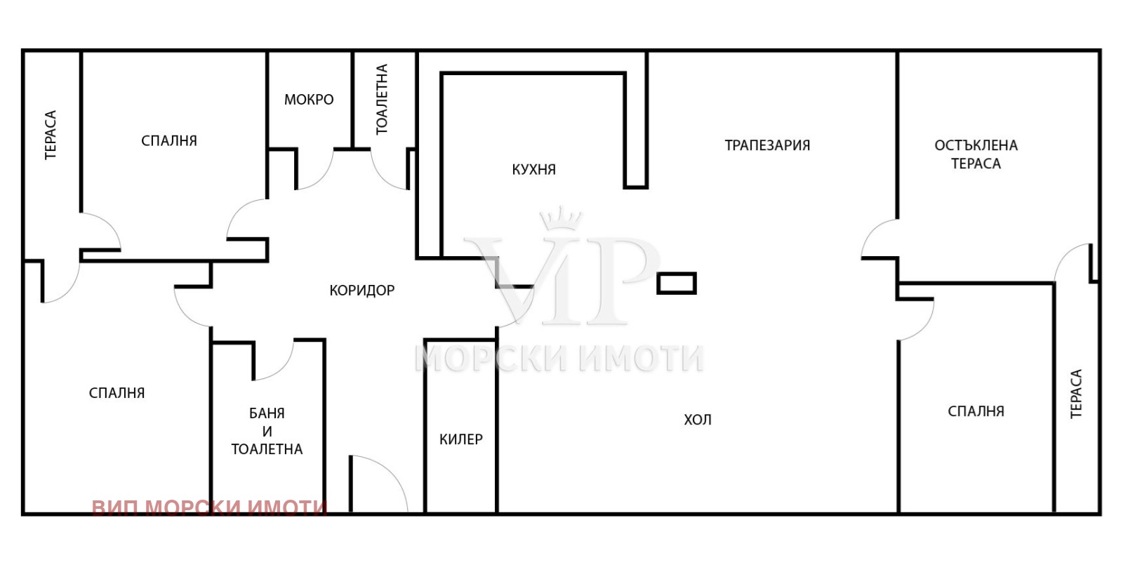 Продава 4-СТАЕН, гр. Бургас, Лазур, снимка 2 - Апартаменти - 52657780