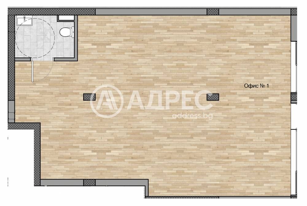 Продава ОФИС, гр. София, Манастирски ливади, снимка 3 - Офиси - 53993292