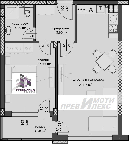 En venta  1 dormitorio Plovdiv , Tsentar , 84 metros cuadrados | 18567840 - imagen [6]