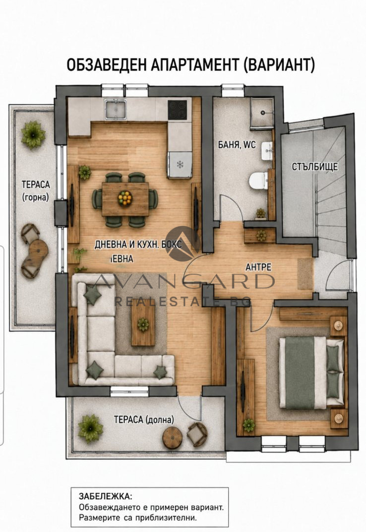 Продава 2-СТАЕН, гр. Пловдив, Коматево, снимка 9 - Апартаменти - 56462917