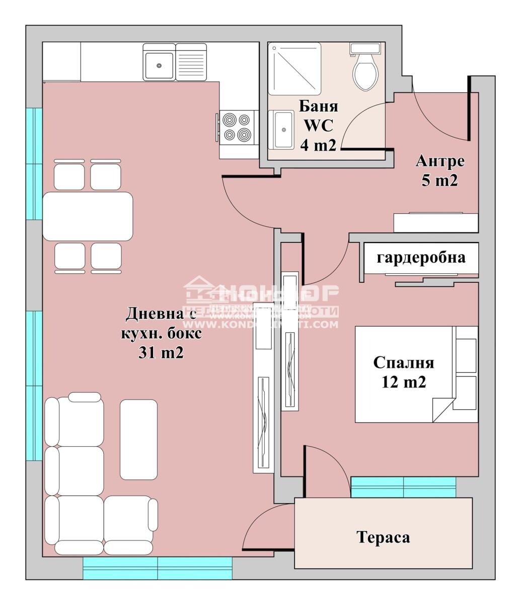 Продава 2-СТАЕН, гр. Пловдив, Тракия, снимка 15 - Апартаменти - 53959742