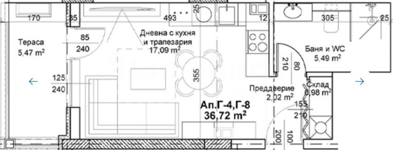 Продава 1-СТАЕН, гр. Пловдив, Христо Смирненски, снимка 10 - Апартаменти - 53133992