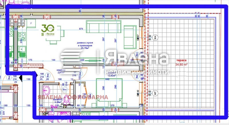 Продава 2-СТАЕН, гр. Варна, Погреби, снимка 1 - Aпартаменти - 49215367