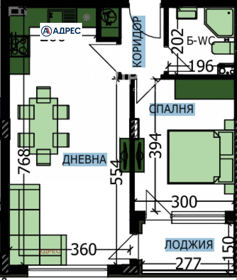 Продава 2-СТАЕН, гр. Варна, Кайсиева градина, снимка 9 - Апартаменти - 51139241