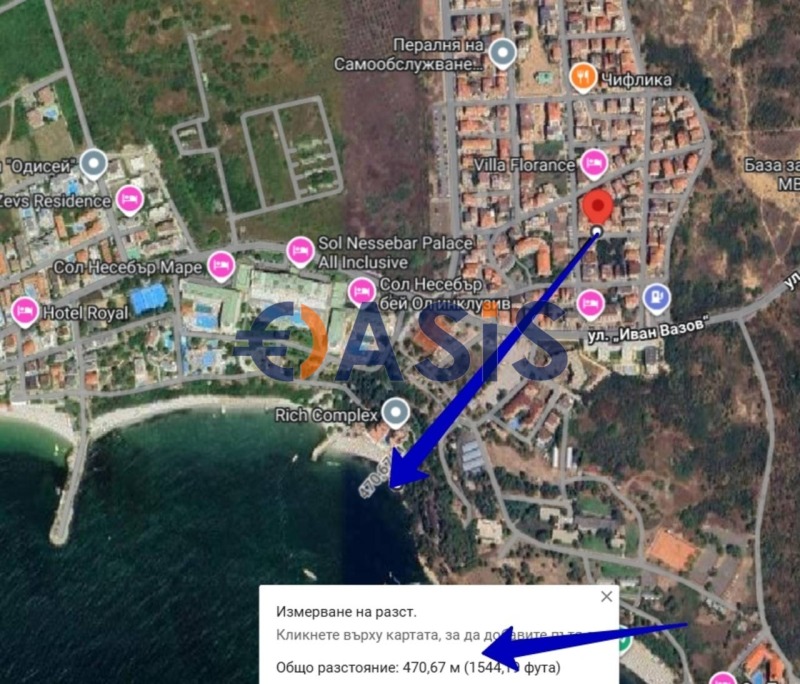 Продава 2-СТАЕН, гр. Несебър, област Бургас, снимка 11 - Апартаменти - 52265715