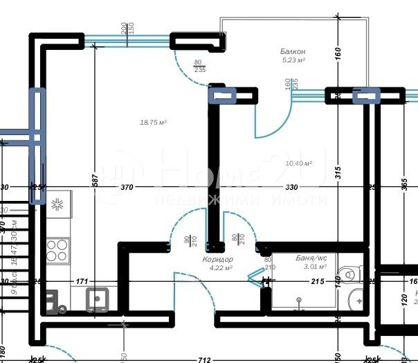 Til salgs  1 soverom Varna , Mladost 2 , 54 kvm | 47252571 - bilde [9]