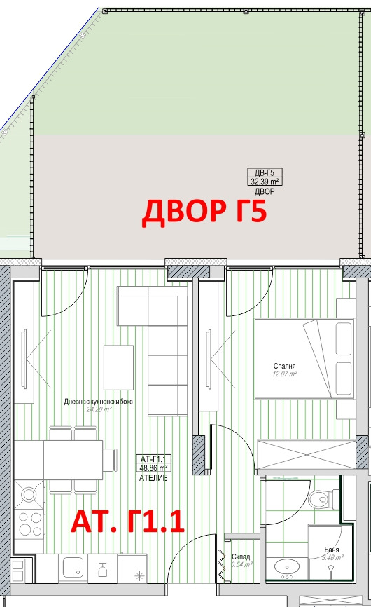 Продава 2-СТАЕН, гр. София, Модерно предградие, снимка 2 - Апартаменти - 55507531